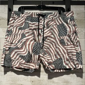 American Flag Shorts NWT XL